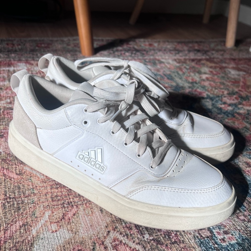 Adidas Women's Park Street Sneaker Leather Sneakers 9.5